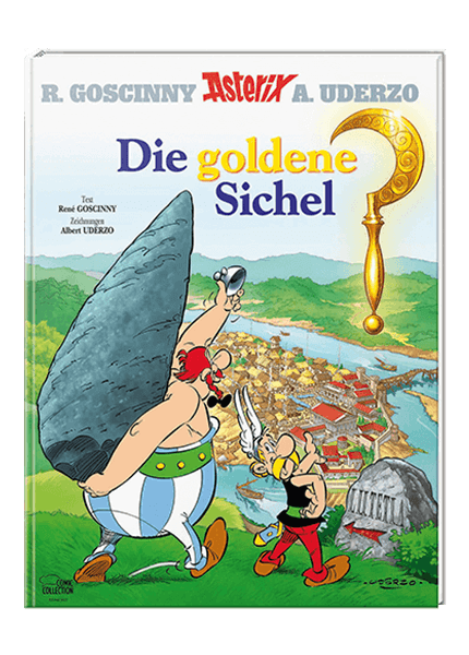 Asterix Nr. 5: Die goldene Sichel - gebundene Ausgabe