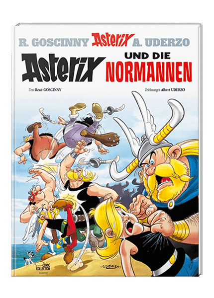 Asterix Nr. 09: Asterix und die Normannen - gebundene Ausgabe